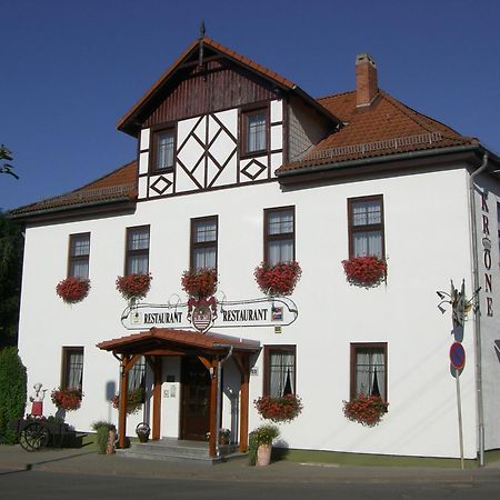 Landgasthof & Hotel Krone Eischleben Ichtershausen Екстериор снимка