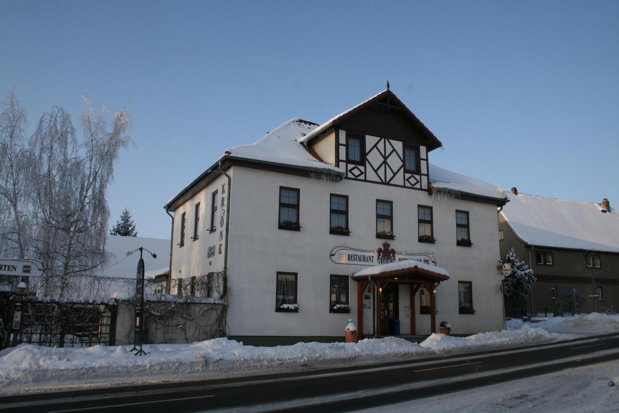 Landgasthof & Hotel Krone Eischleben Ichtershausen Екстериор снимка