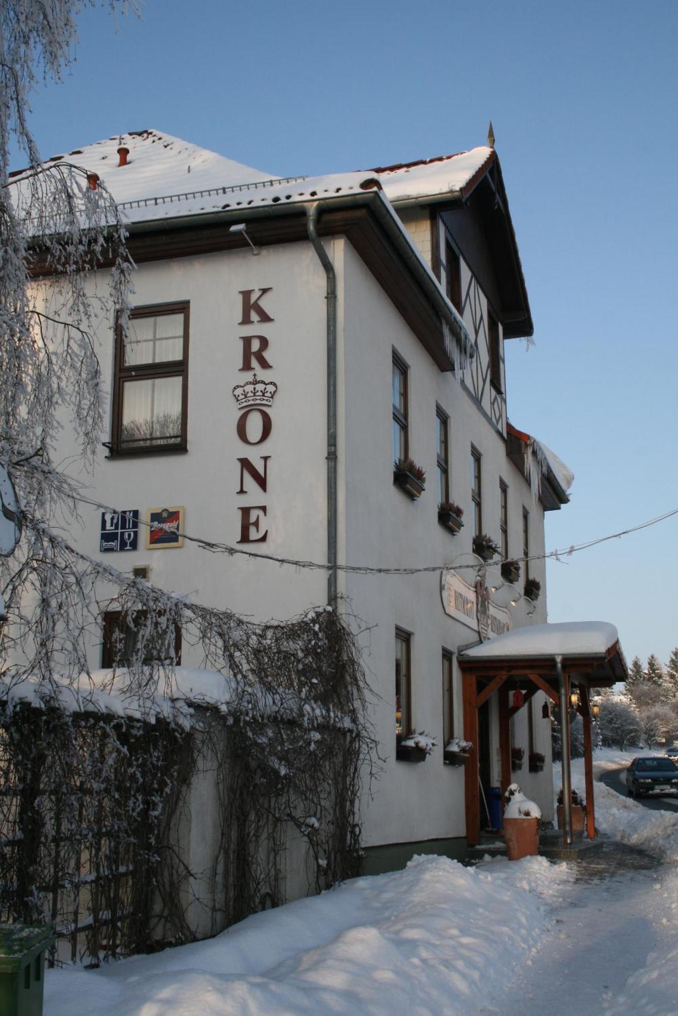 Landgasthof & Hotel Krone Eischleben Ichtershausen Екстериор снимка