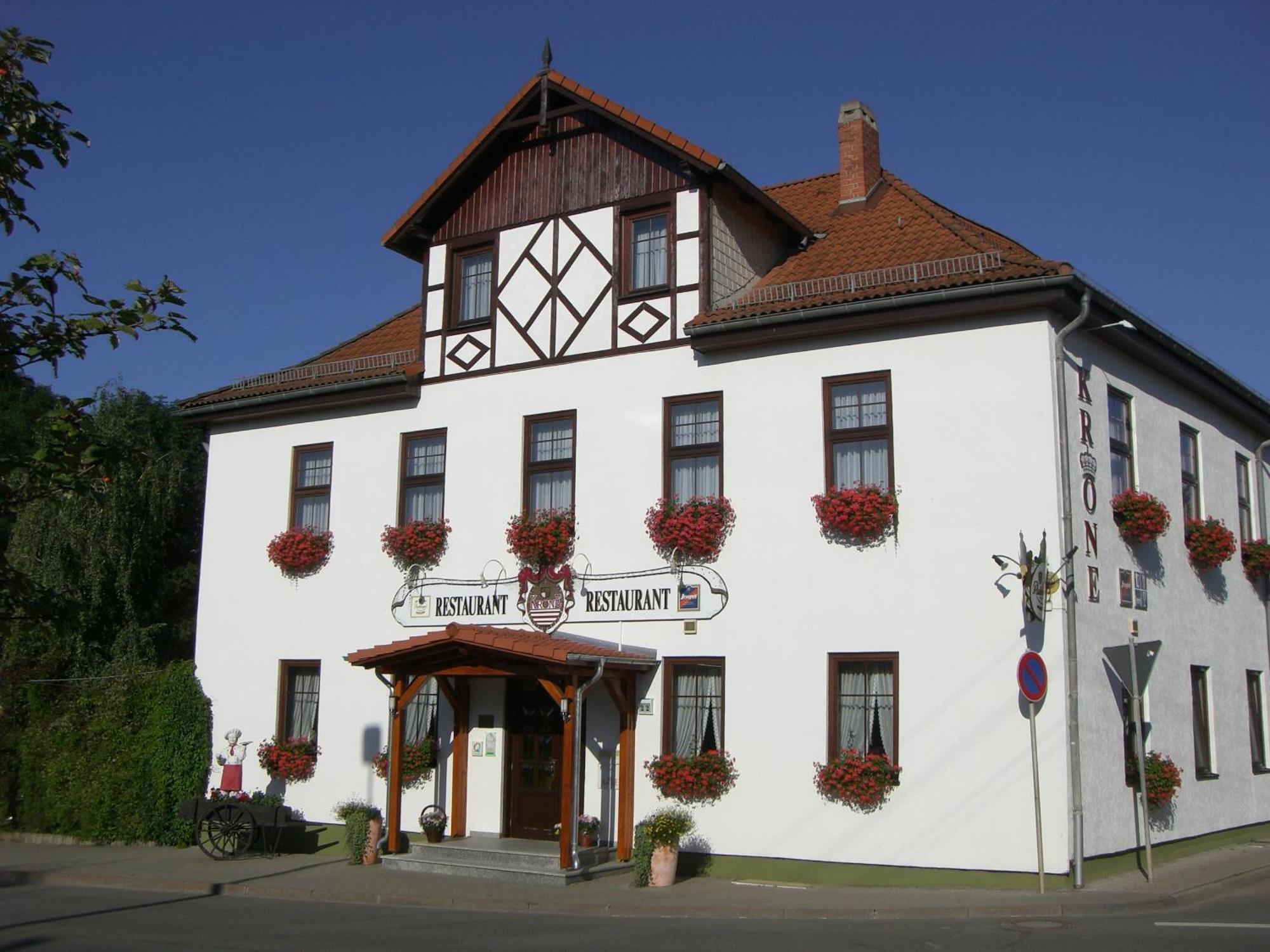 Landgasthof & Hotel Krone Eischleben Ichtershausen Екстериор снимка