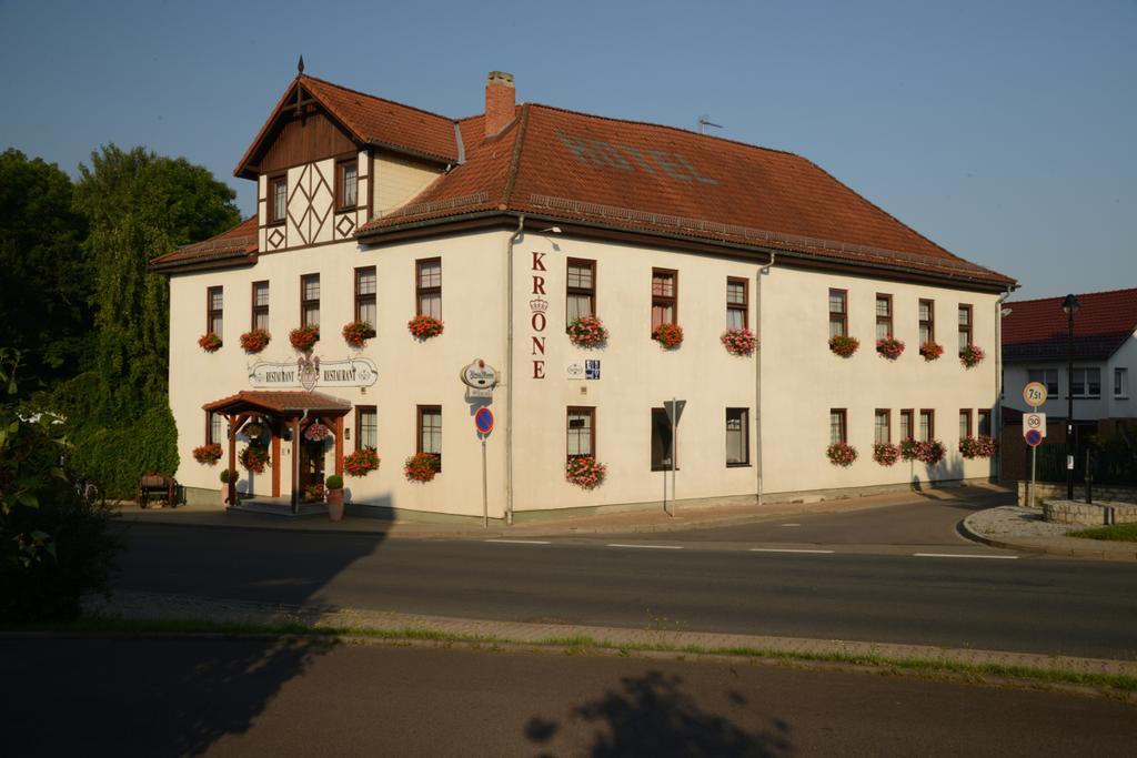 Landgasthof & Hotel Krone Eischleben Ichtershausen Екстериор снимка
