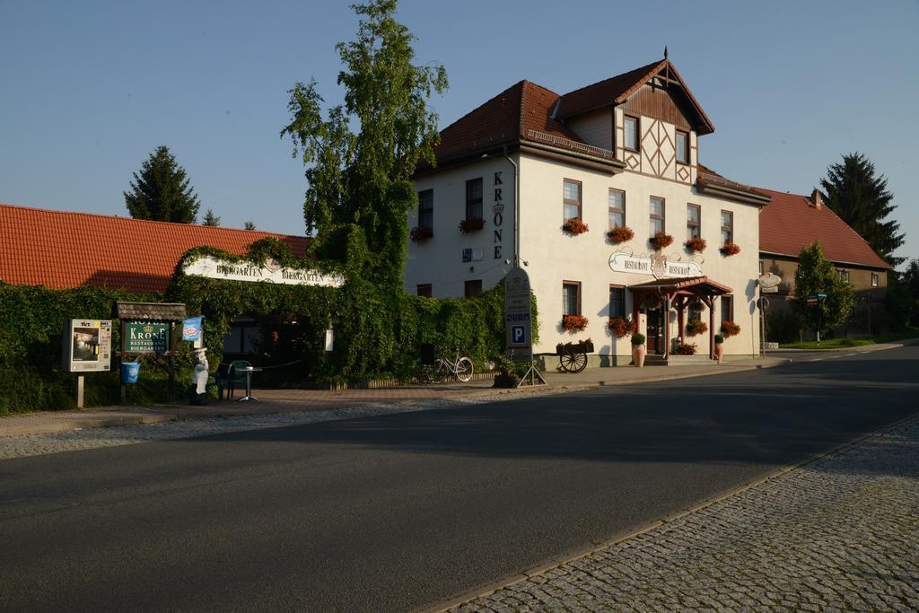 Landgasthof & Hotel Krone Eischleben Ichtershausen Екстериор снимка