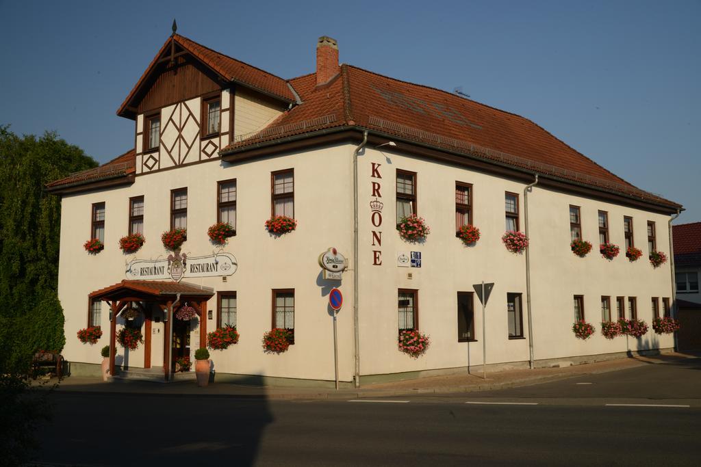 Landgasthof & Hotel Krone Eischleben Ichtershausen Екстериор снимка
