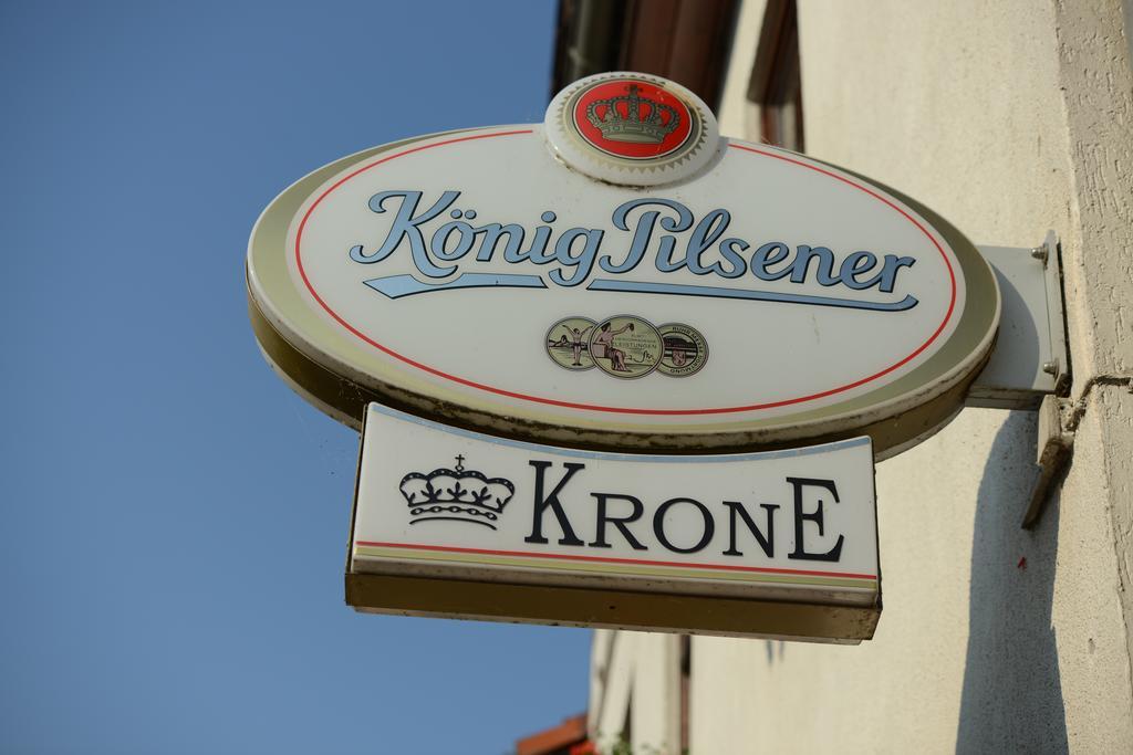 Landgasthof & Hotel Krone Eischleben Ichtershausen Екстериор снимка